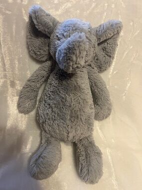 Jellycat Gray Plush Elephant Stuffed Animal